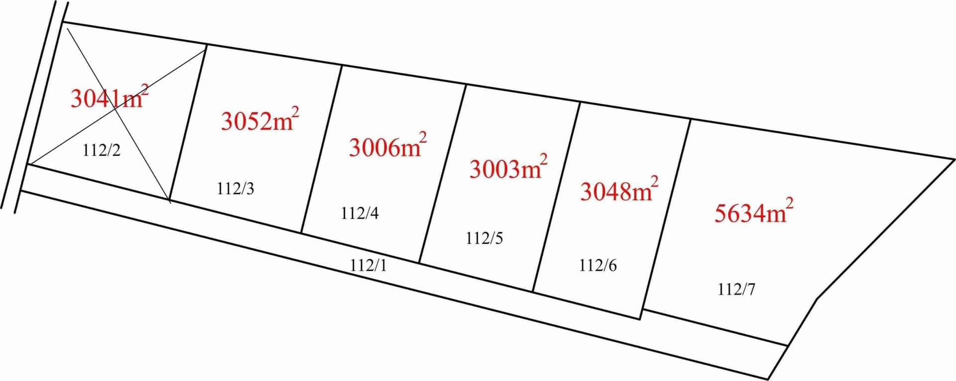 Sale of plot 112/6 of 3048 m2 Kąty, Sochaczew