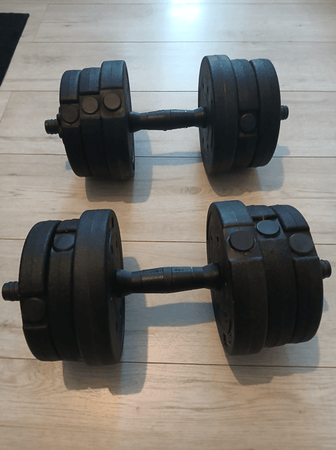 Syndicate will sell dumbbells 2×12 kg