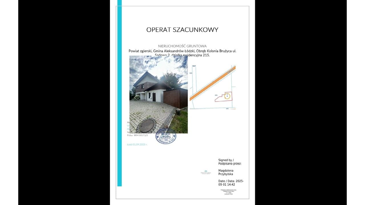 SYNDYK will sell a family house in Kolonia Brużyca