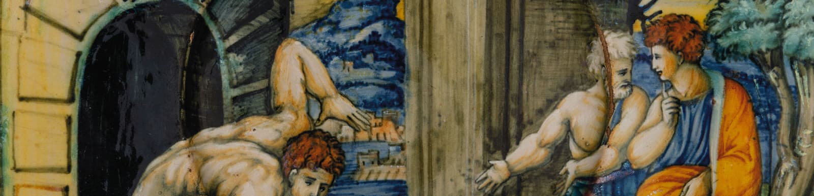 MAIOLICA AND PORCELAIN