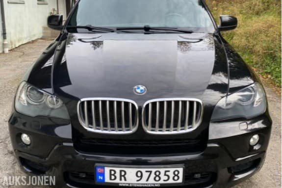 2008 BMW X5, 3.0SD 3.0 rep objekt 7 seter, EU OK til 10.2027, Automat, Cruisekontroll,Hengerfeste,Skinn,Sportsseter