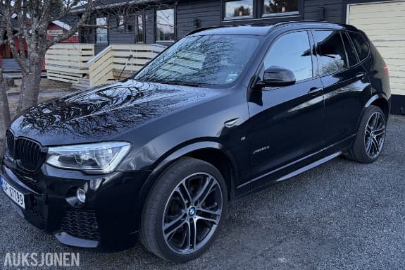 2014 BMW X3, xDrive20d M-sport facelift automat cruisekontroll ryggekamera , 157000km