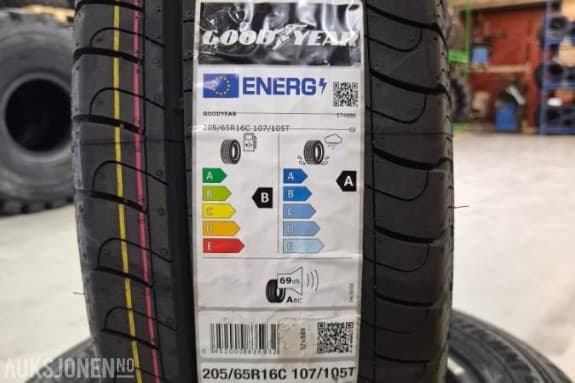 2021 48 STK! SOMMERDEKK - Continental 205/65r16C EfficientGrip Cargo 107/105T