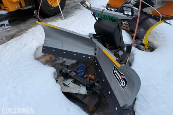 3 stk snøploger – Hilltip SnowStriker + V-plog – m/fester