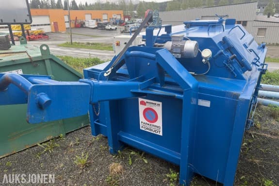 MICODAN sneglecontainer 5m³ – 1,5 kW – 2016