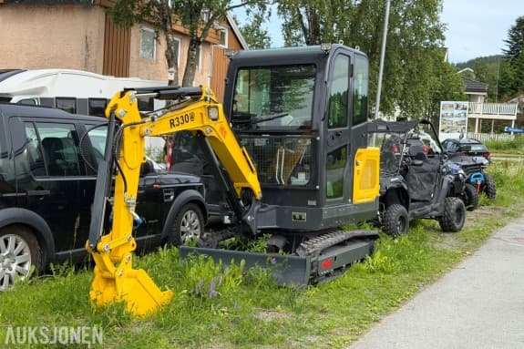 2026 Hydraulic Excavtor R330 – ny minigraver - 2151 KG
