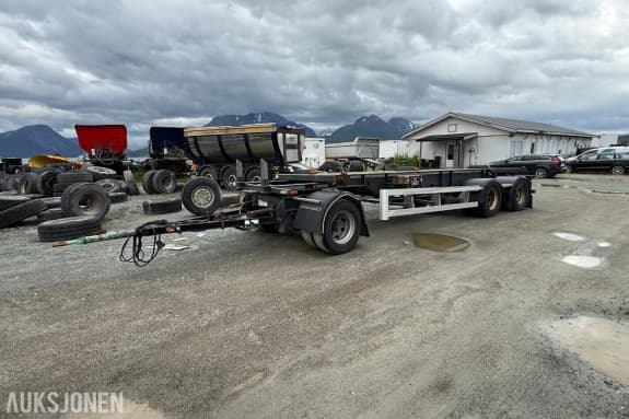 2017 Van Hool Containerhenger med tipp - EU OK
