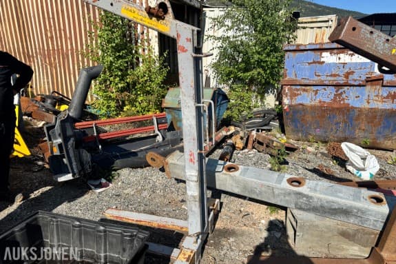 Kranløft / pallegaffel – justerbar – maks. 1,5 tonn