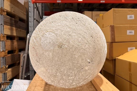 Aneta TVIST taklamper – 3 stk – hvit – Ø56 cm