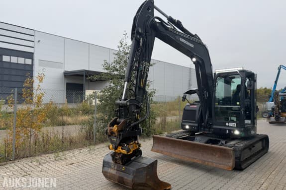 2022 Eurocomach 85SB m/Encon rotor, hurtigfeste, pusseskuffe og gummibelter