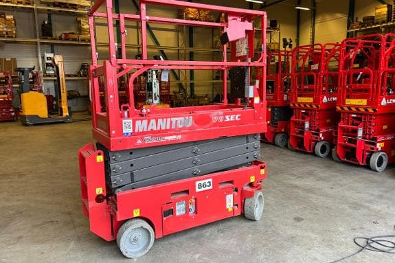 2022 Manitou 78 SEC S3 elektrisk sakselift 7,8 m