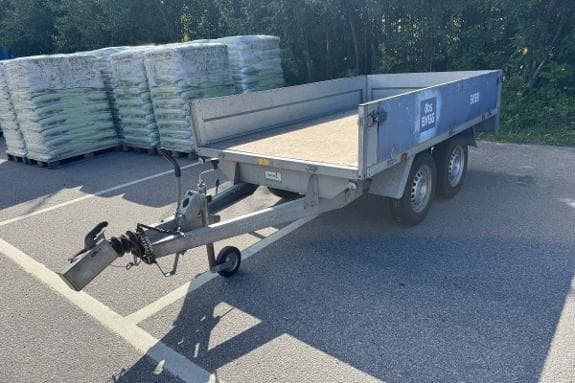 2022 De Forenede Trailerfabrikker 2015P2 – 2000 kg – 1650 kg nyttelast – 2 aksler