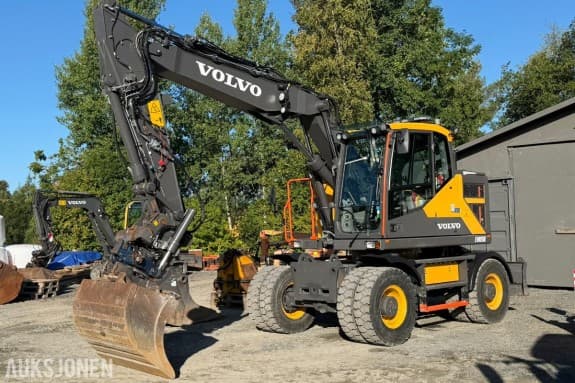 2024 Volvo EWR150E Hjulgraver - Tiltrotator - Hurtigfeste - Serviceavtale