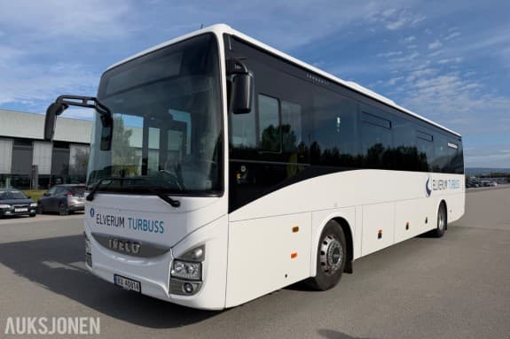 2023 mod Iveco Crossway buss, 400 hk, tv, guidesete m/mikrofon, 53 seter, Ny eu-godkjenning.