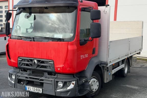 2019 Renault D Planbil, Zepro bakløfter, plan 550 x 240 cm
