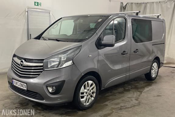 2016 Opel VIVARO *INGEN MINSTEPRIS* 1.6 D 120HK HENGERFESTE NAVI CRUISE SKYVEDØRER