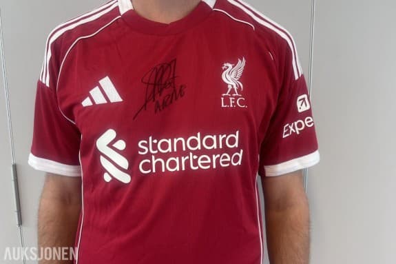 2026 Liverpool signert drakt sesongen 2025/26 - Arne Slot Adidas - Liverpool