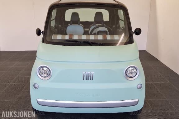 2025  FIAT TOPOLINO EV MOPEDBIL/8HK/16 ÅRS ALDERSGRENSE/ DEMOBIL SELGES!