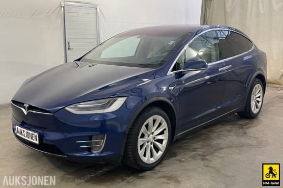 2017 Tesla Model X 75D AWD HENGERFESTE ACC AUTOPILOT PANO LUFT PREMIUM LYD 