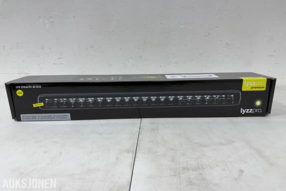 6 stk Lyzzpro Premium LYZ Stealth 20 ECE LED-bar 105 W