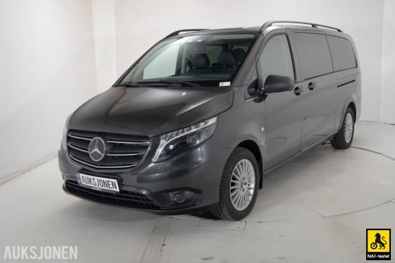 2024 Mercedes-Benz Vito 2,0 D 190HK TOURER LANG 4MATIC AUT 9 SETER HENGERFESTE VARMER KAMERA LED 