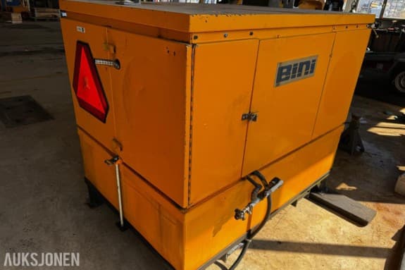 Bini 610-S damptiner med aggregat