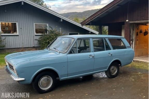 1969 Ford Cortina, 81220km, Reparasjonsobjekt