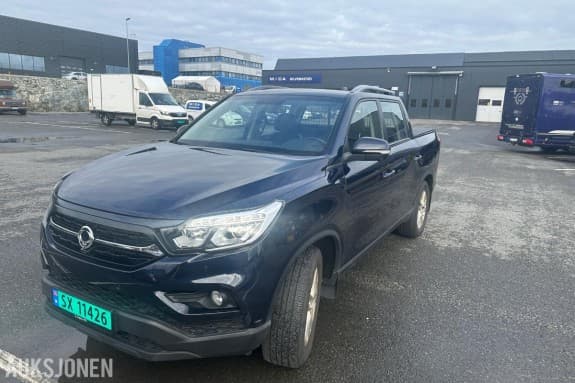 2018 Ssangyong Rexton SPORTS 2.2 Diesel 4WD, Lav km - 31000km, Automat, Hengerfeste, Skinninteriør, S+V dekk, EU OK til 08.2028  