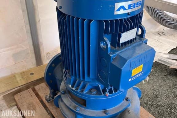 1989 ABB / ABS vannpumpe 4000L/min - ABB MTB 200L og ABS pumphus