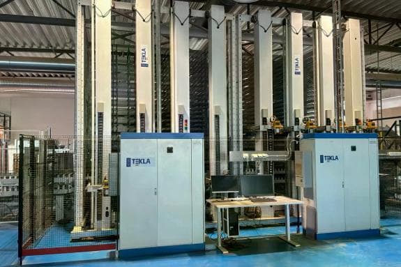 2021 Tekla Can-cam-srt 5000 Automatic Panel Buffer station