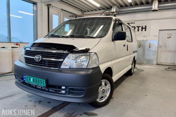 2008 TOYOTA HIACE  4x4 * STOR INNREDING * LAV KM STAND * 142644km EU OK 02.2028 