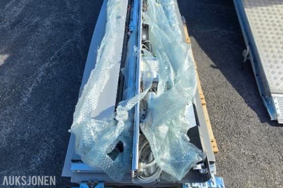 2 stk automatiske glass-skyvedører fra sluse – Besam / Record