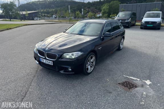2014 BMW 520D XDRIVE 163HK M-SPORT AUTOMAT, CRUISEKONTROLL, RYGGEKAMERA