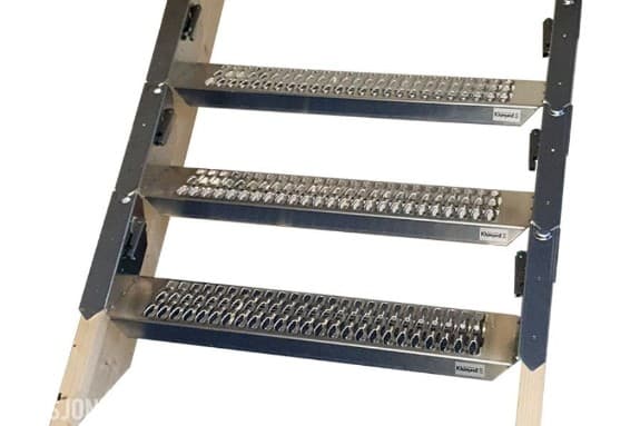 15 stk KHIMENT Aluminiumstrinn 1000mm