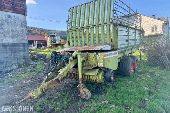 Claas Sprint 324 K lessevogn, 20,5 m³ - 31 kniver