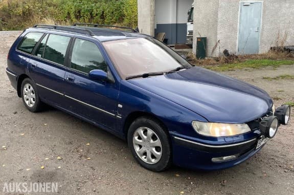 2003 PEUGEOT 406 2.0HDI 109HK AUTOMAT EU-OK 07.28 WEBASTO