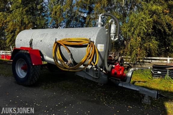 2015 Pichon  TCI 8100-EP6 tankvogn spylehenger møkkvogn kun brukt til vann 8100 liter
