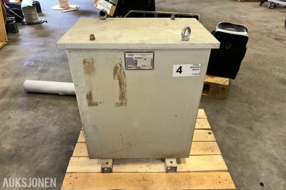 2002 OTF 20 kVA 3-fase transformator 400/230V