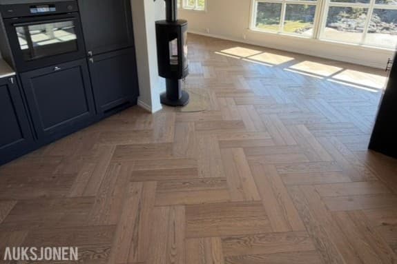 2026 Tarkett Segno Oak Old Gray - Fiskebeinsgulv