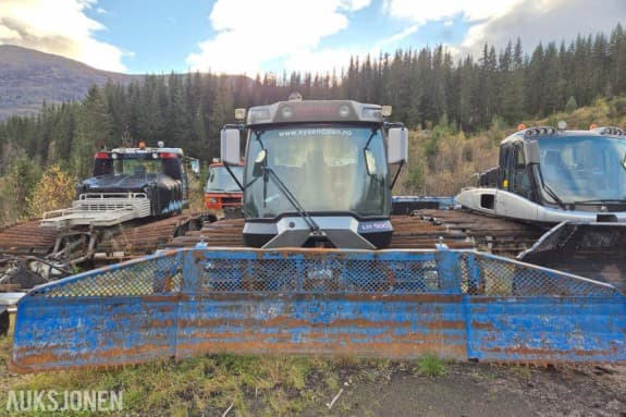 1995 Leitner LH 500 tråkkemaskin - fres - frontskjær - aluminiumsbelter - omkring 6000 timer