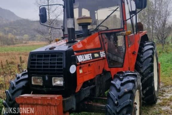 1986 VALTRA 605 TURBO - MVA FRI TRAKTOR MED ORKEL FRES