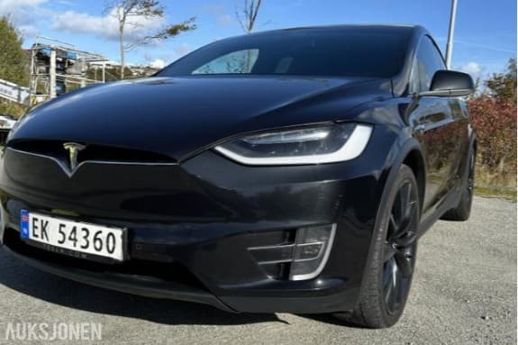 2017 Tesla Model X 90D AWD | 6 seter | Luftfjæring | Hengerfeste | Autopilot | CCS | 