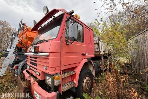1994 Scania 113H 360 4X4 Brøyterigget tippbil - 550000KM