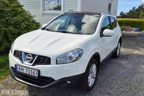 2010 Nissan Qashqai 1.5 110hk cruisekontroll hengerfeste keyless soltak s+v dekk eu ok 08.2027