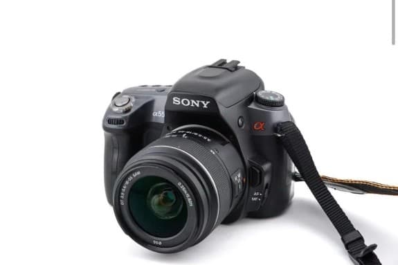 2009 Sony Alpha A550 speilreflekskamera 