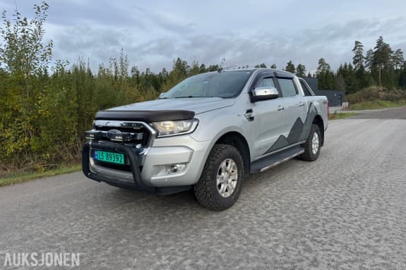 2017 Ford RANGER LIMITED 2.2 D 160 HK AWD AUT ACC HENGERFESTE VARMER KAMERA INNREDNING