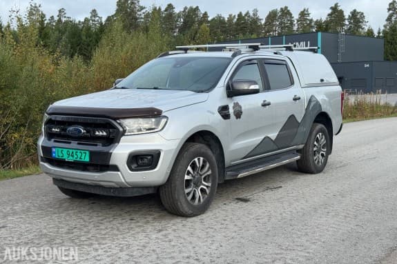 2021 Ford Ranger 2,0 TDCi WILDTRAK 213 HK 4D AWD AUT ACC HENGERFESTE VARMER LED KAMERA HARDTOPP