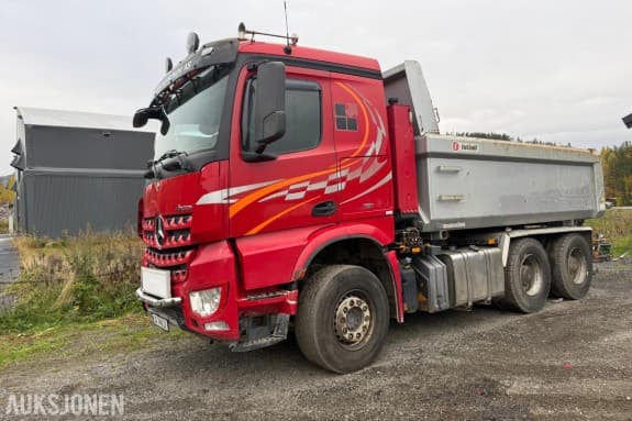 2017 Mercedes-Benz Arocs kombibil 6X4 m/Svingskive