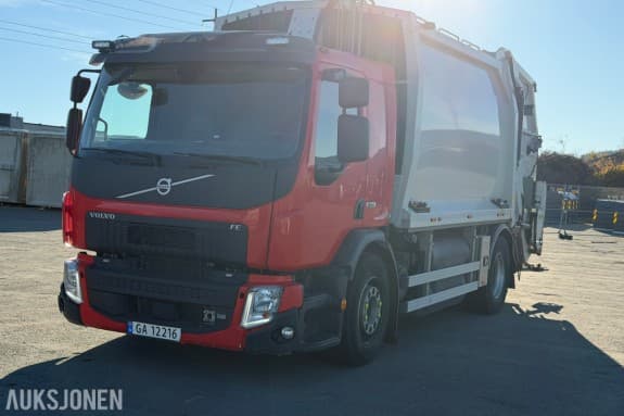 2020 Volvo FE CNG renovasjonsbil med Norba/Geesinknorba påbygg