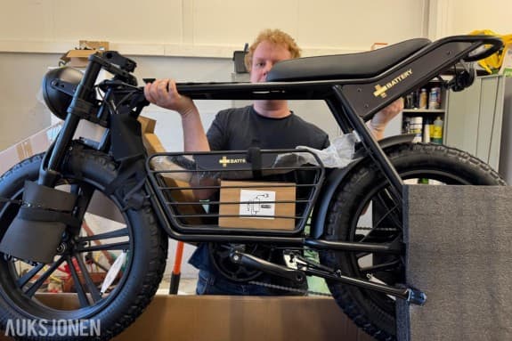 2026 Dynalion K7-2 elektrisk fatbike med BATTERY energidrikk reklame - ingen minstepris